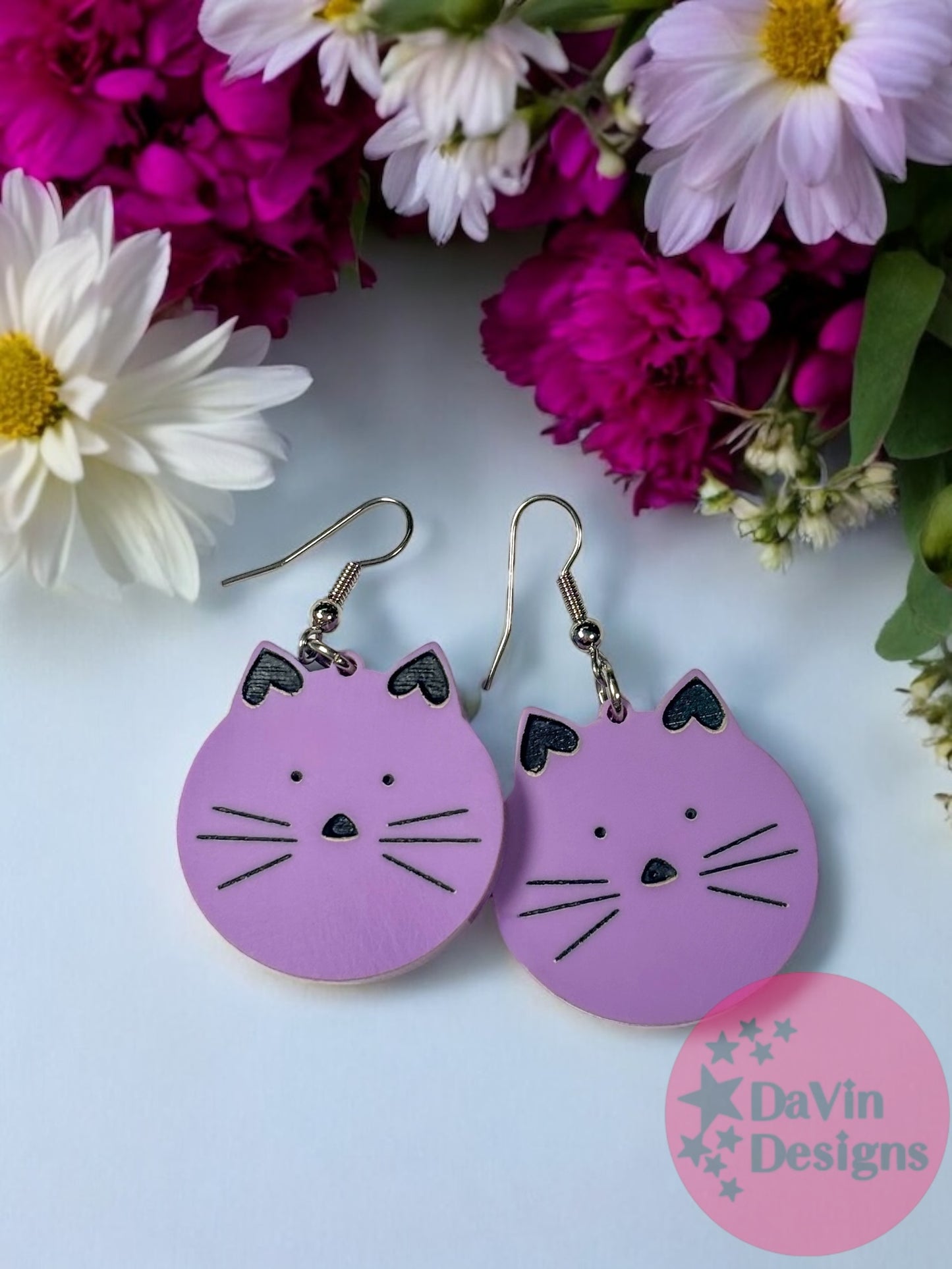 Small Cat Earrings