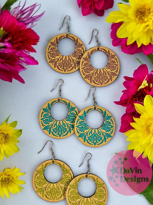Tribal around Earrings