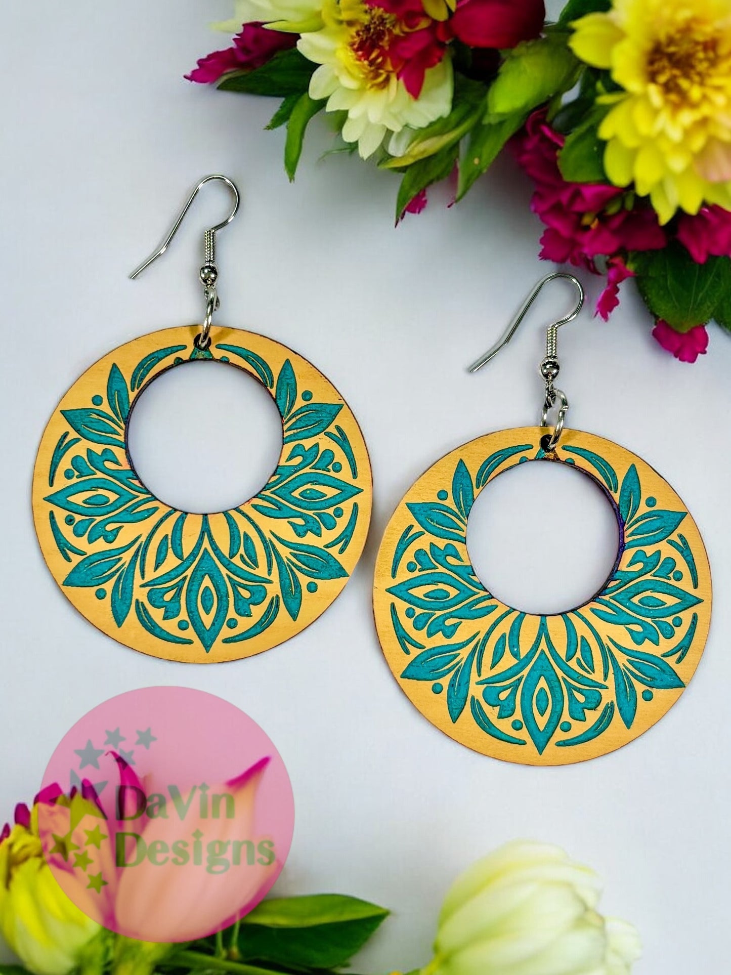 Tribal around Earrings