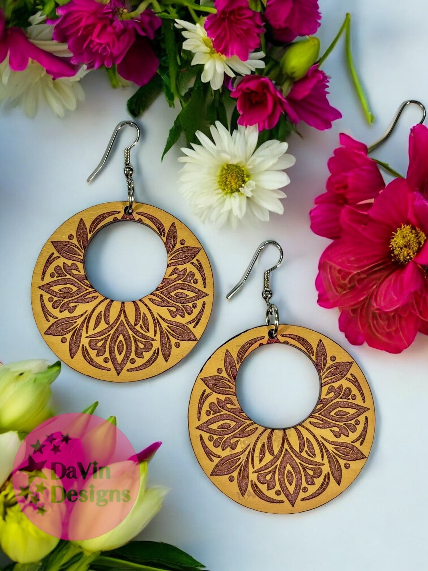 Tribal around Earrings