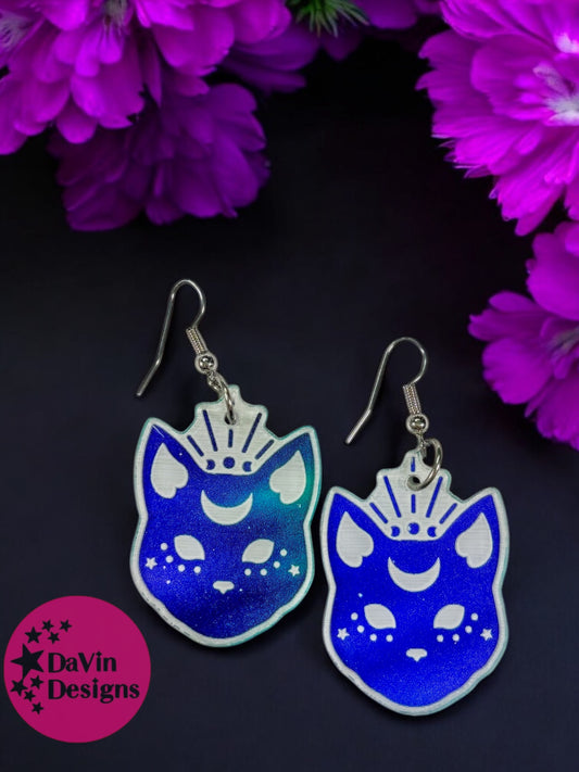 Cosmic Kitty Earrings